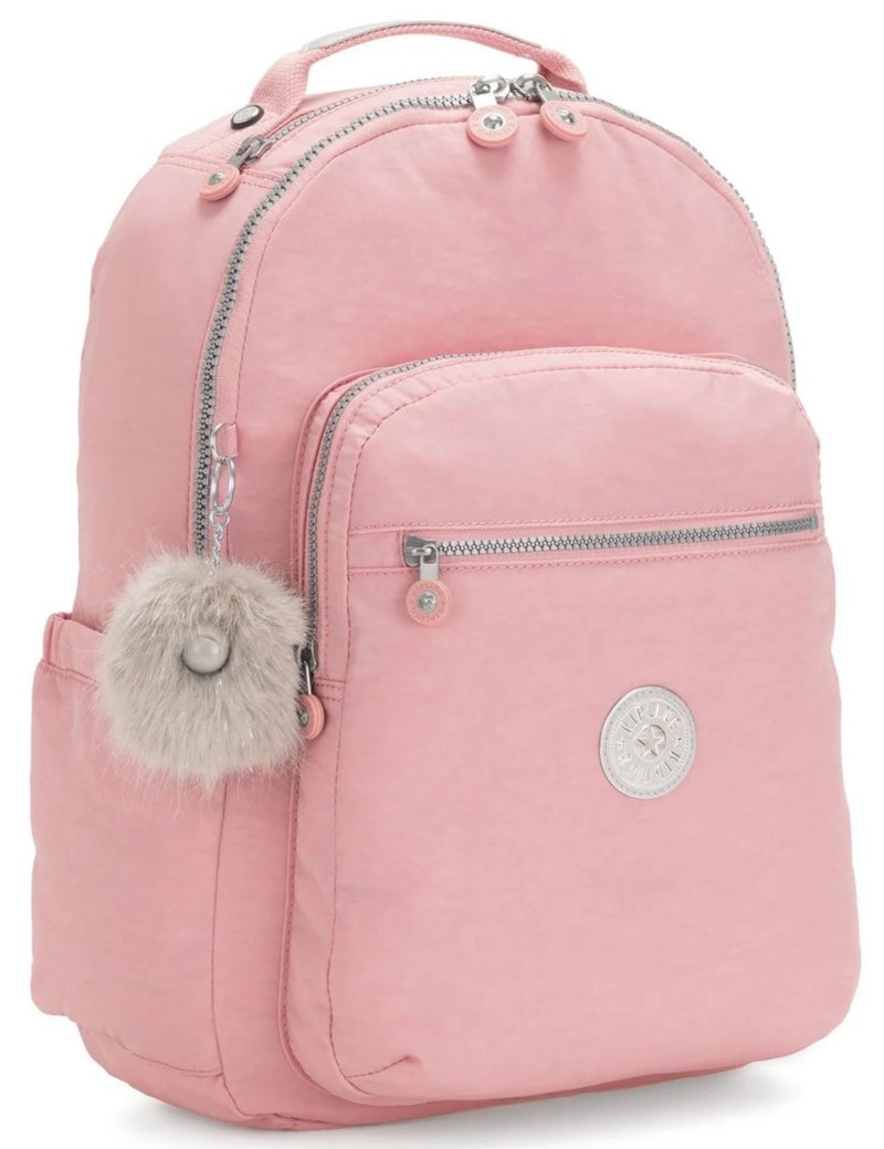 كيبلينغ حقيبة ظهر سول لاب كبيرة مع جيب لاب توب - روز برايدل - Image 3